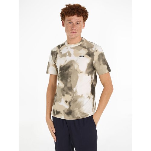Camo print cotton t shirt printed Calvin Klein La Redoute