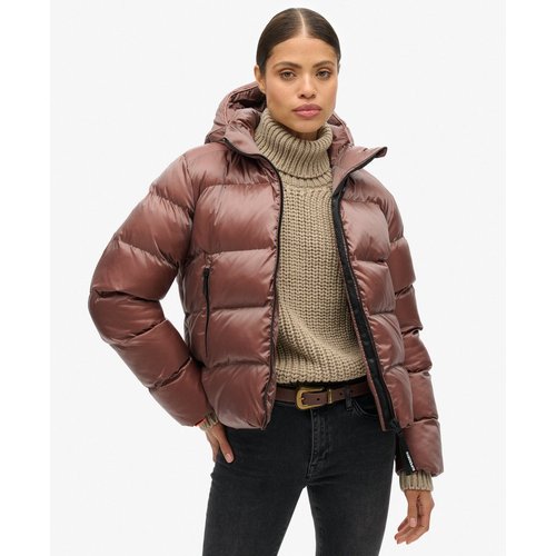 Doudoune a capuche luxe sports Superdry La Redoute