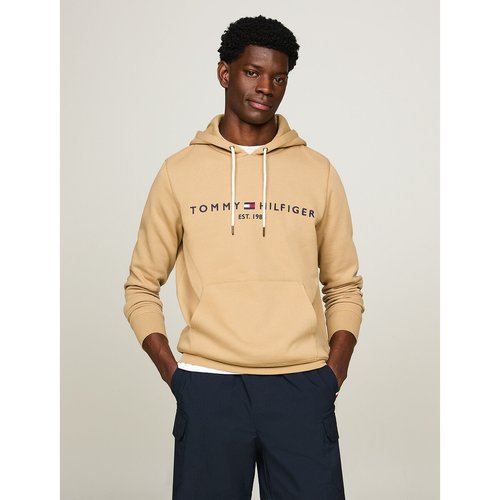 Felpa con cappuccio tommy logo sabbia Tommy Hilfiger La Redoute