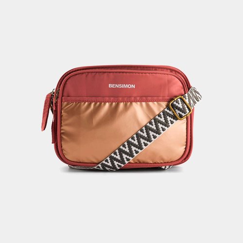 Sac shiny sateen small besace Bensimon La Redoute
