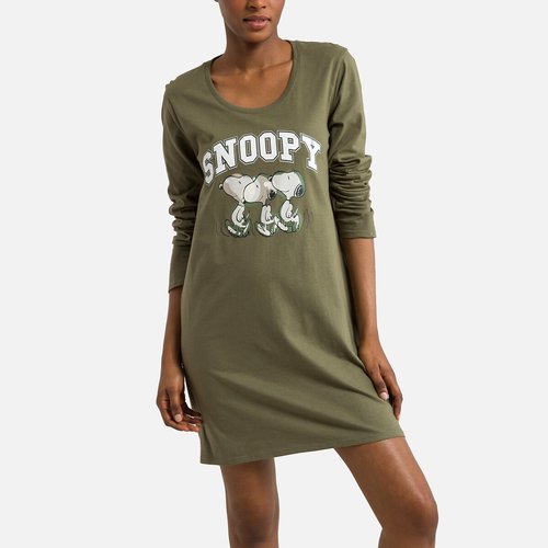 Chemise de nuit manches longues Snoopy