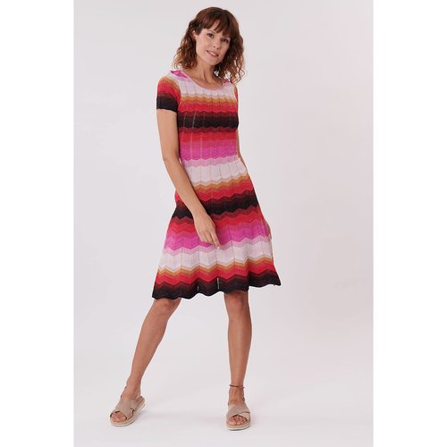 Hazel printed knitted dress multi coloured Derhy La Redoute