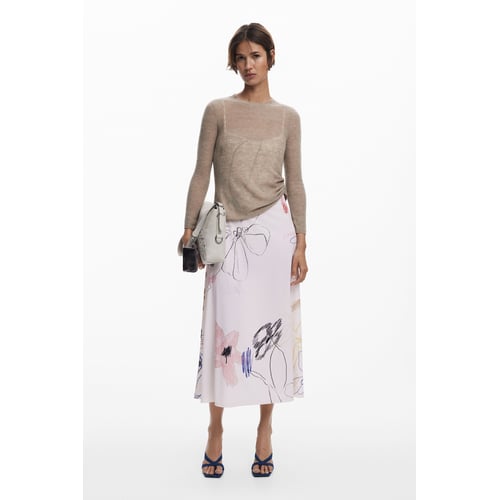 Robe Desigual Superposée Noire - Taille S (36) - Occasion Très Bon état - Parfaite Pour L'été