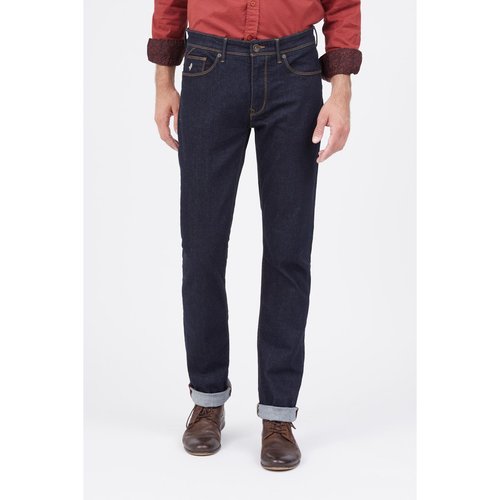 Jean regular tapered bleu denim Mcs La Redoute