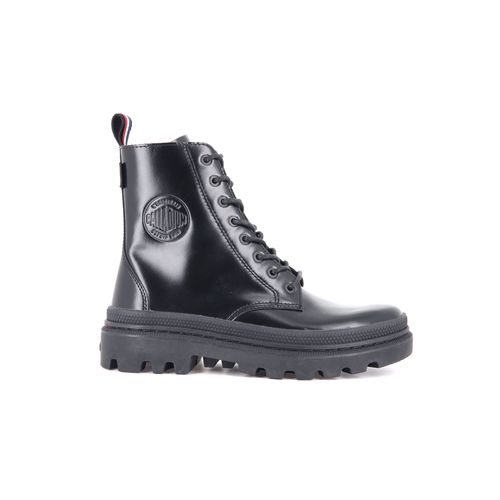Boots en cuir pallatrooper off 1 black black Palladium La Redoute