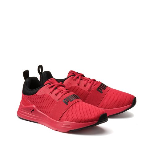 Wired run trainers red Puma La Redoute