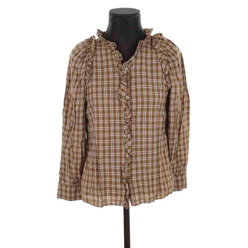 Chemise en coton tres bon etat kaki Soeur La Redoute