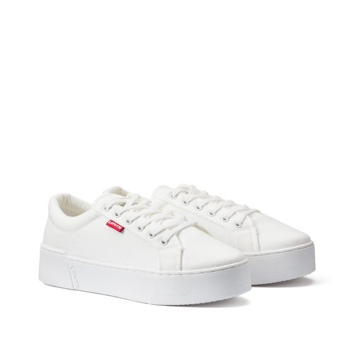Sneakers in tela con platform tijuana 2.0 bianco Levi s La Redoute