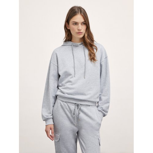 Felpa grigio melange hotsell