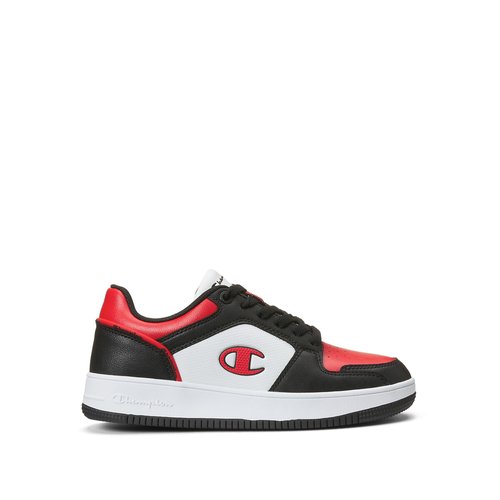 White and black champion shoes top