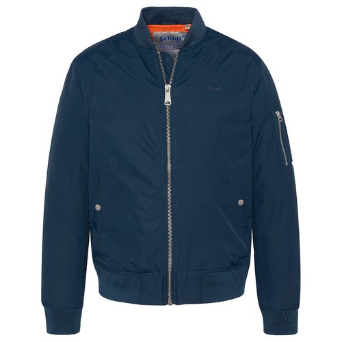 Blouson bomber type ma 1 bleu Schott La Redoute