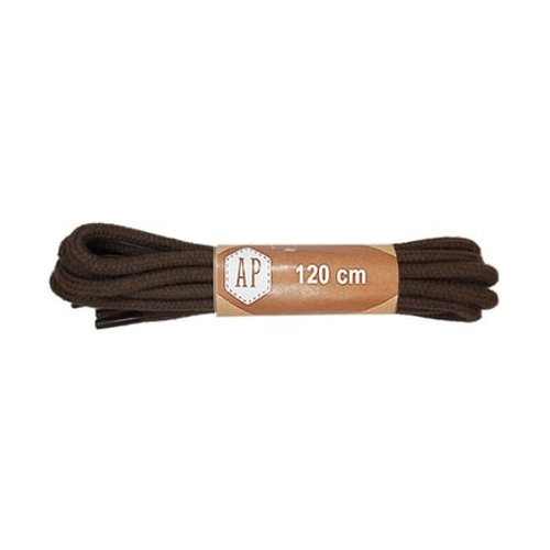 Paire De Lacet Cordonnet Marron Fonce 120 Cm