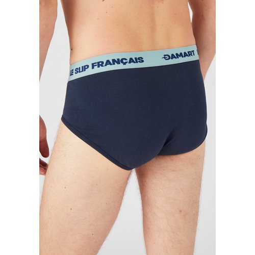 Slip ferme terrible le slip francais x bleu navy blazer Damart La Redoute