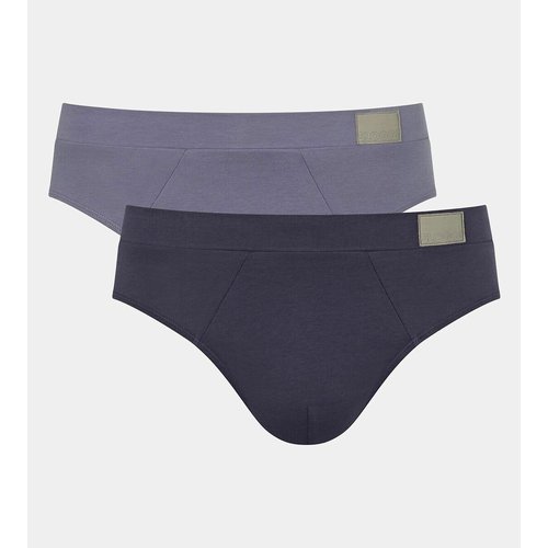 Pack of 2 go natural briefs in cotton Sloggi La Redoute