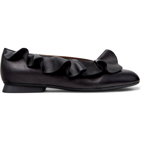 BALLERINES TILL DAIM NOIR – TAILLE 38, OCCASION TRÈS BON ÉTAT, CONFORTABLES