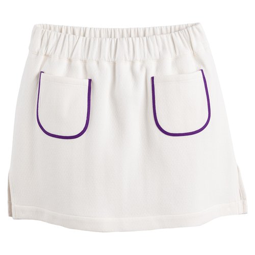 Jupe courte blanc La Veste X La Redoute La Redoute