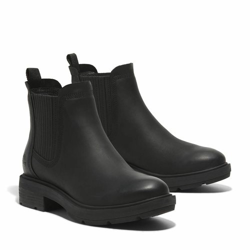 Brimfield mid chelsea boots in leather black Timberland La Redoute