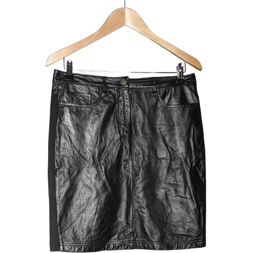 Jupe mi longue tres bon etat noir Gerard Darel La Redoute