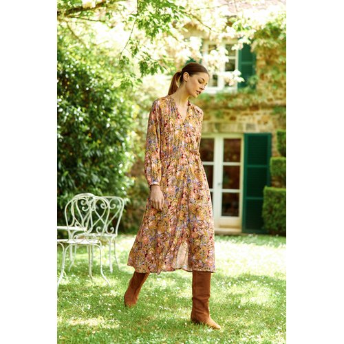 Robe mi longue imprimee rena 55 fondu La Petite Etoile La Redoute