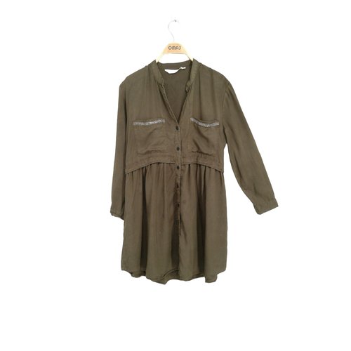 Robe courte bon etat kaki Zara La Redoute