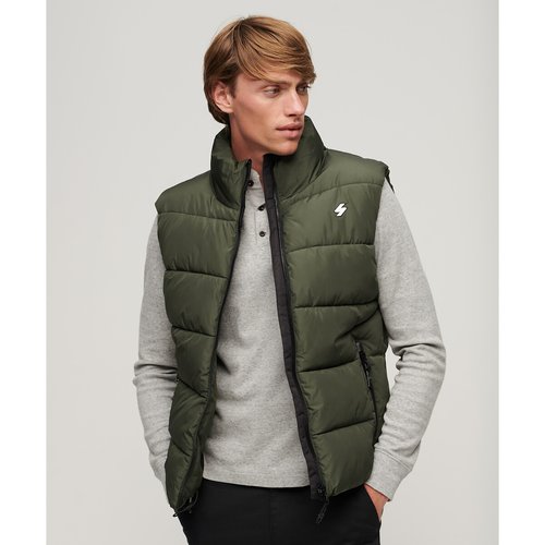 Doudoune sans manche sports Superdry vert La Redoute