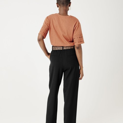 Promod pantalon taille haute hot sale