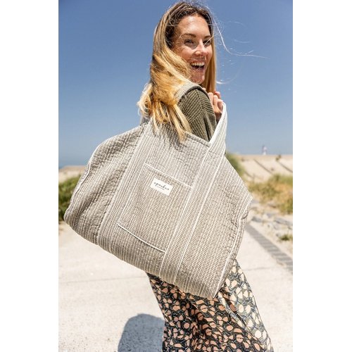 Cabas a carreaux outlet