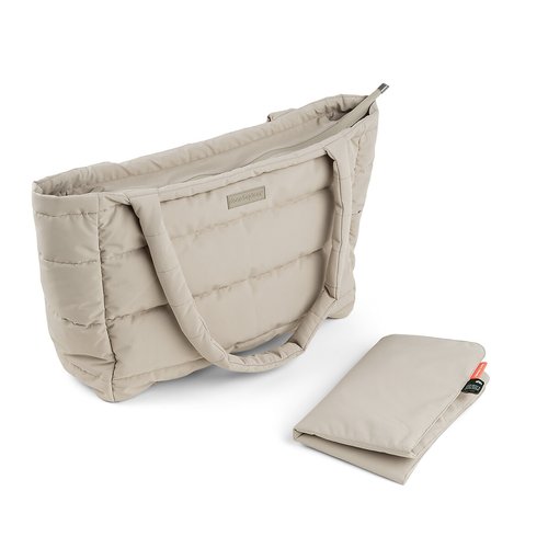 Sac a langer fourre tout matelasse 7043999 sable Done By Deer La Redoute