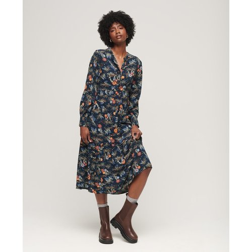 Robe mi longue manches longues cheap
