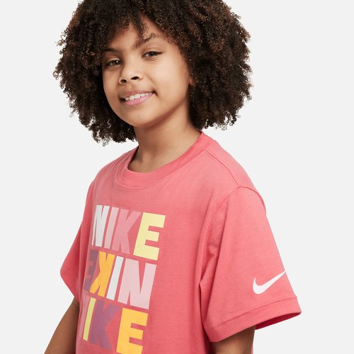 T shirt ampia a maniche corte rosa Nike La Redoute