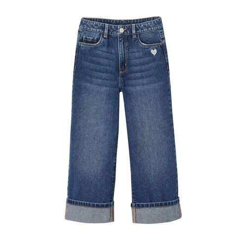 Jean large a revers stone Vertbaudet La Redoute
