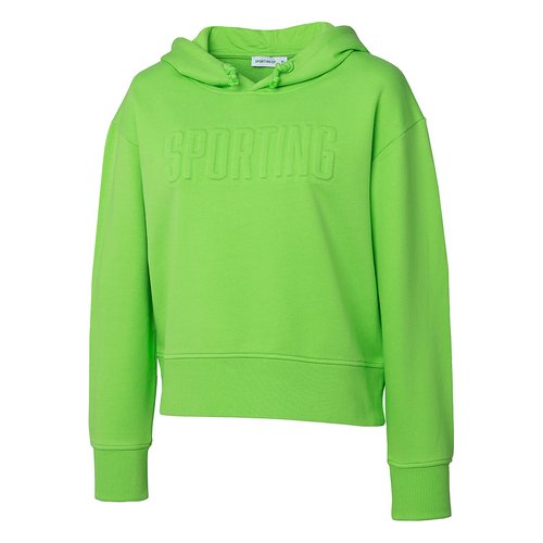 Hoodie blossom flash sporting clube de portugal neon verde Sporting Clube De Portugal La Redoute