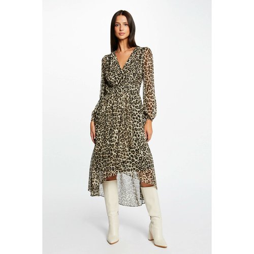 Robe leopard morgan top