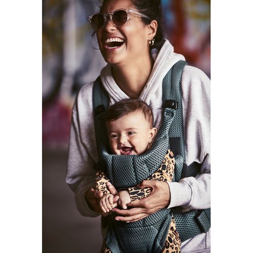 Porte bebe move mesh 3d Babybjorn vert sauge La Redoute