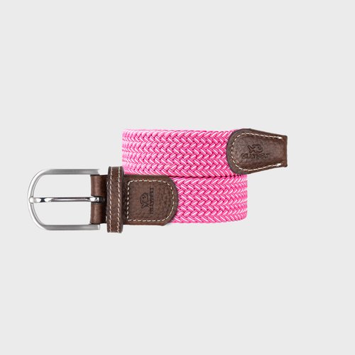 Ceinture tressee elastique multicolore rose et blanc Billybelt La Redoute