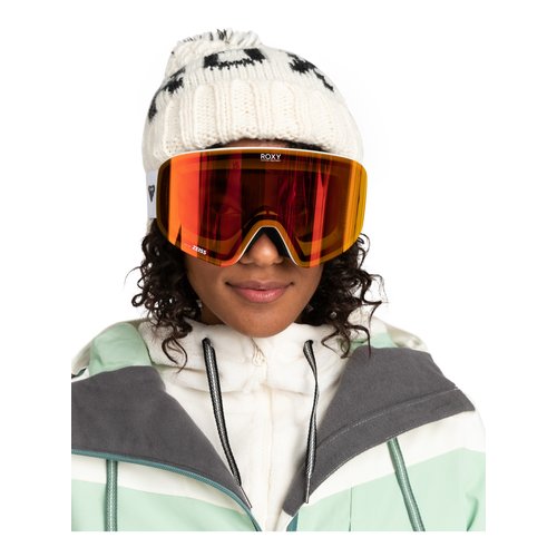 Masque de ski snowboard feelin color luxe. blanc white clux red ml s3 Roxy La Redoute