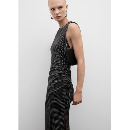 Mango robe a pois discount