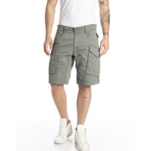 Joe cargo shorts green Replay La Redoute
