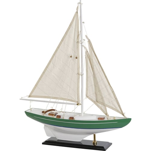 Mini Voilier Bateau En Bois Avec Décor Filet De Pêche Ornement Nautique De Table Maison Salon Mini Voilier Bateau En Bois Avec Décor Filet De Pêche Ornement Nautique De Table Maison Salon