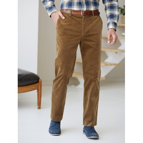 Pantalon velours extensible
