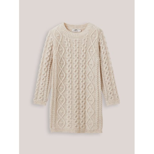 Robe laine blanche on sale