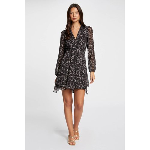 Robe courte cintree imprimee multico Morgan La Redoute