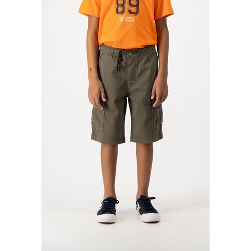 Cotton cargo bermuda shorts khaki Teddy Smith La Redoute