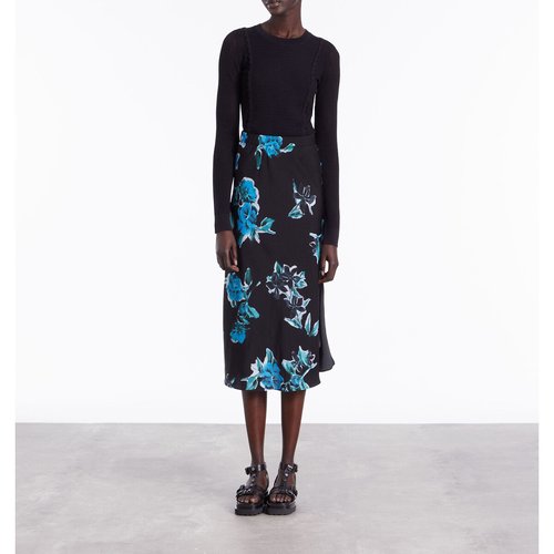 Halflange rok met split new arrivals