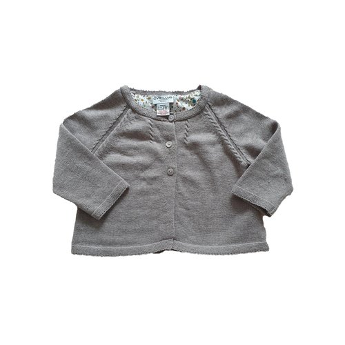 Gilet épais en laine et mohair mélangés - LESSANDRA