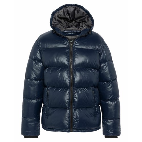 High shine padded coat clearance