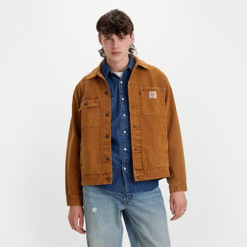 Veste levis marron homme shop