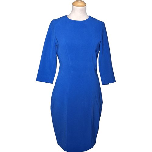 Robe mi longue tres bon etat bleu H M La Redoute