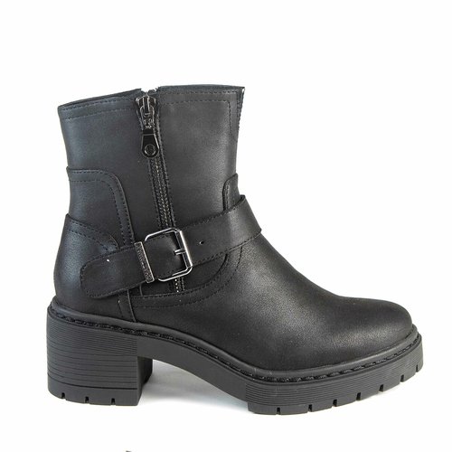 Klina biker ankle boots black Chattawak La Redoute