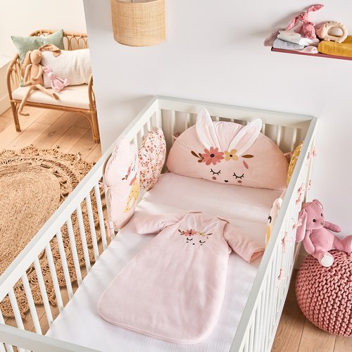 Disney cot bumper top